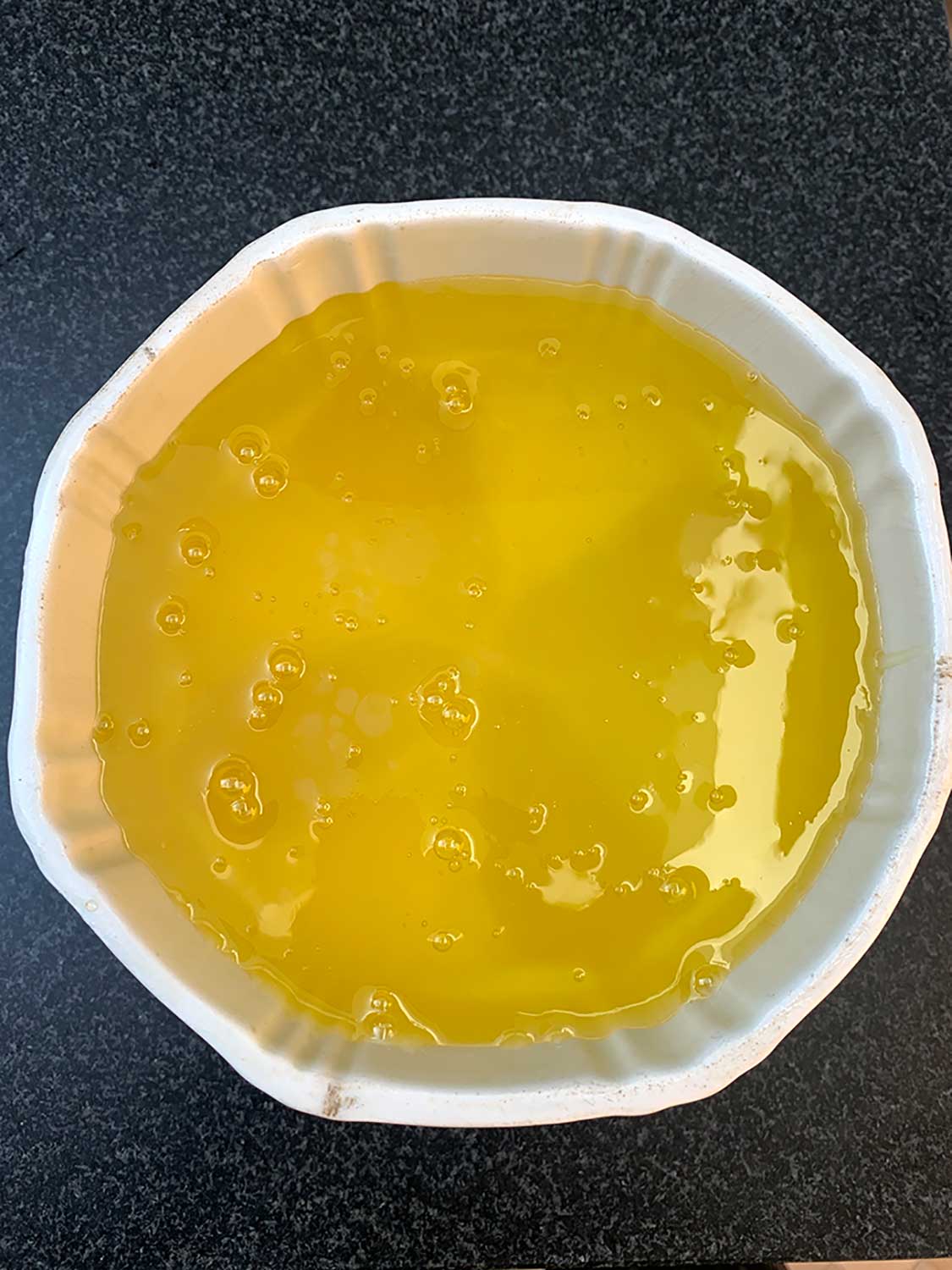 Jelly in Ceramic Mould